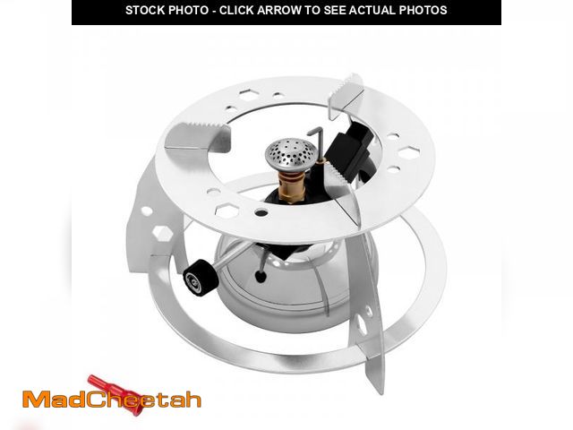 Lot 74-11559511 - ZiBeiLe Portable Tabletop Butane Burner with Assembly Rack, Adjustable Flame and Electronic Ignition...