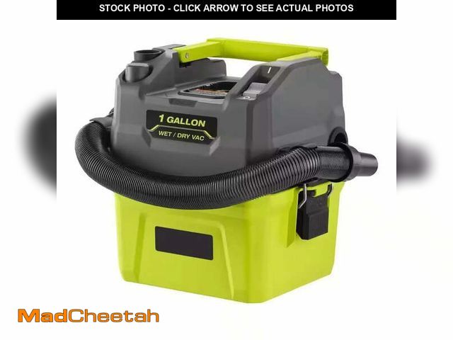 Lot 74-12791774 - (MISSING HOSE ) ONE+ 18V Cordless 1 Gal. Wet/Dry Vacuum (Tool Only) - UNUSED