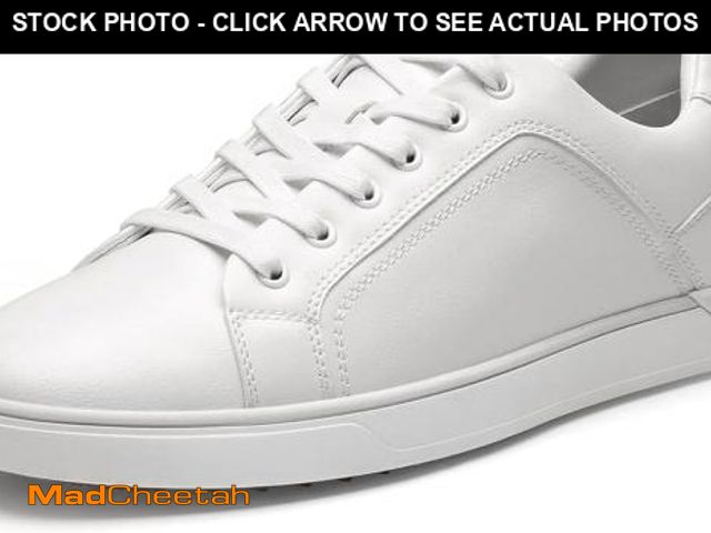 Lot 74-12324517 - *SEE DETAILS* Bruno Marc Men's Casual Dress Sneakers Fashion Oxfords Skate Shoes for Men,White,Size ...