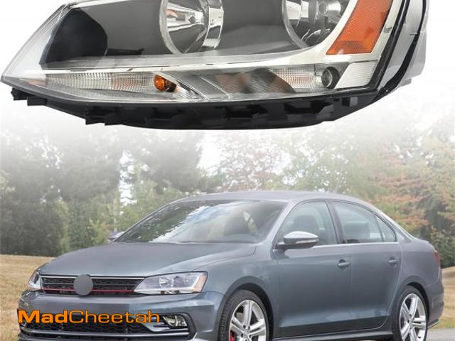 Lot 74-12398034 - labwork Headlight Assembly Replacement for Jetta 2011-2018 [Halogen Model] Headlight Headlamp Left D...