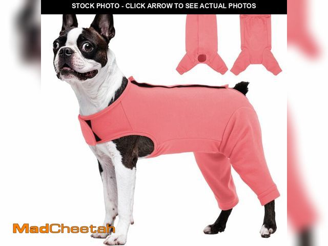 Lot 74-14336201 - Kuoser Dog Surgery Suit for Back Legs, Dog Rear Leg Sleeve to Stop Licking, Female Spay Recovery Sui...