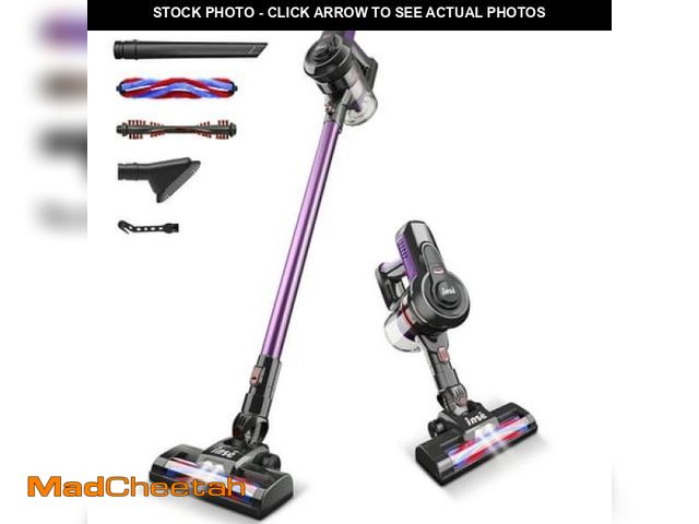 Lot 74-12088132 - INSE Cordless Vacuum Cleaner 6 in 1 Powerful Stick Handheld Vacuum with 2200mAh Rechargeable Battery...