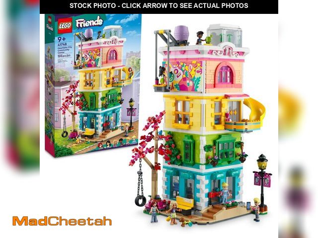 Lot 74-12837114 - LEGO Friends Heartlake City Community Center 41748 Building Toy Set; Creative Challenge for Ages 9+,...