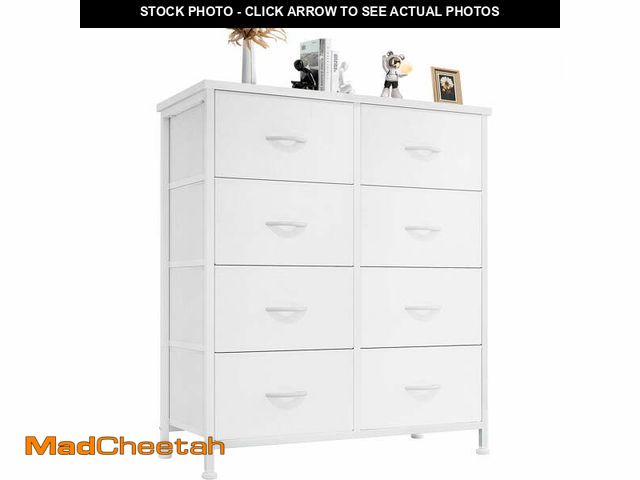 Lot 74-13765914 - CONCETTA 8-Drawer Fabric Dresser Storage Chest for Bedroom, Closet, Entryway, Storage Furniture for ...