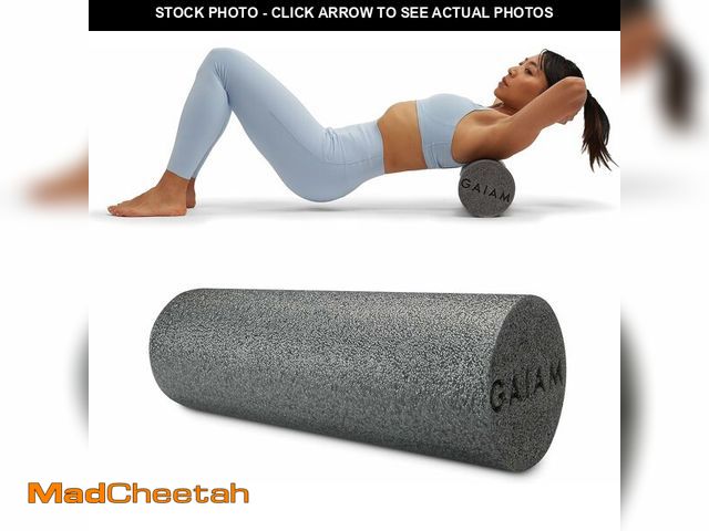Lot 74-12633039 - Gaiam Restore Foam Roller for Muscle Massage - 18" Short Foam Roller, Deep Tissue Muscle Massager fo...