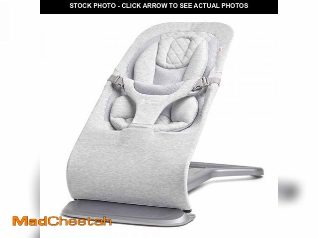 Lot 74-12137670 - Ergobaby Evolve 3-in-1 Bouncer, Adjustable Multi Position Baby Bouncer Seat, Fits Newborn to Toddler...