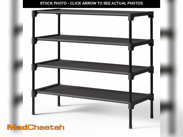 Lot 74-12878372 - Kitsure Shoe Rack - Non-Woven Shoe Rack Shelf, Shoe Organizer for Closet, Entryway, Garage &amp; Cor...