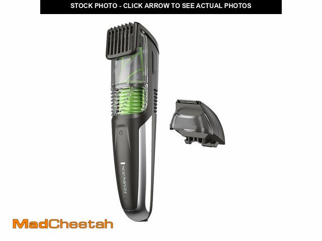 Lot 74-13573934 - Remington Vacuum Beard Trimmer,13 Length and Style Settings with Adjustable Length Comb (2-18mm),Vac...