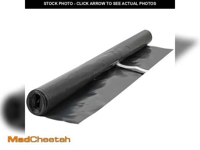 Lot 74-14359249 - Moisture Barricade 120 sq. ft. Roll 120 in. W x 12 ft. L x 6 mil T Underlayment for Vinyl, Laminate,...