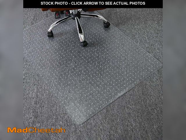 Lot 74-12862603 - Homieway Office Chair Mat for Carpet - Computer Desk Chair Mat for Carpeted Floors, Easy Glide Rolli...