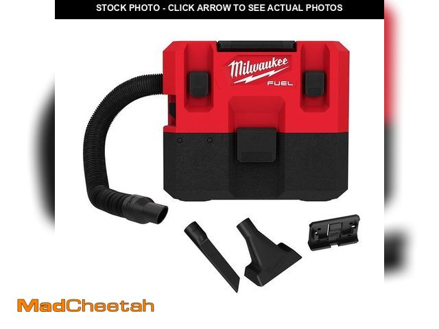 Lot 74-12793034 - Milwaukee M12 FUEL 12-Volt Lithium-Ion Cordless 1.6 Gal. Wet/Dry Vacuum (Vacuum-Only) - UNUSED