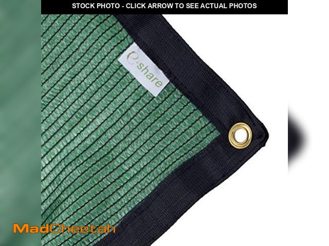 Lot 74-12520624 - E.share 70% Shade Cloth for Garden, 20 Ft X 48 Ft Sun Shades Outdoor Patio with Grommets for Plant C...