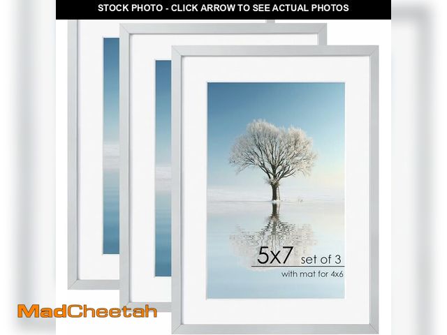 Lot 74-10900742 - FLYJOE 12x16 Metal Picture Frame For Wall With Mat For 9x12, 12''x16'' Aluminum Certificate Document...