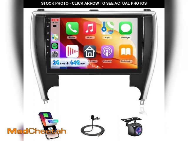 Lot 74-12110329 - 2G+64G Car Radio Carplay for Toyota Camry 2015 2016 2017, Rimoody Car Stereo Android 10.1 Inch Touch...