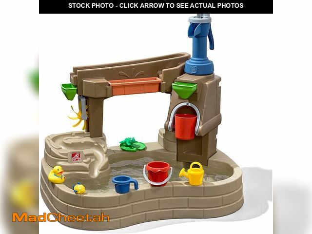 Lot 74-14349043 - Step 2 Pump &amp; Splash Discovery Pond Water Table, Kids Water Sensory Activity Pool, Summer Outdoo...