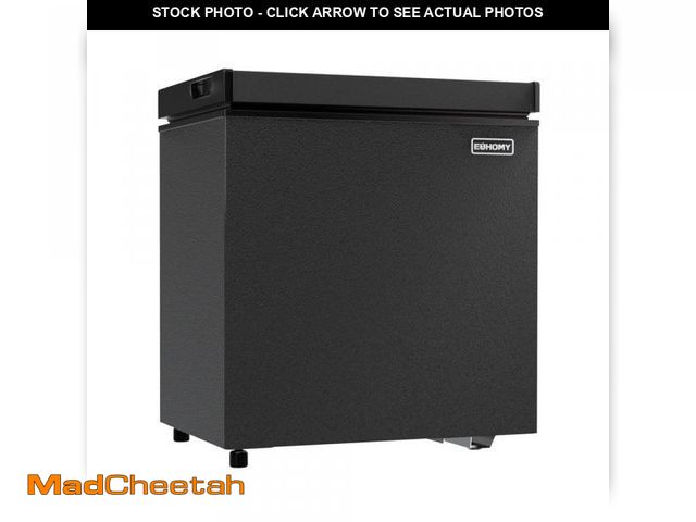 Lot 74-12518016 - SIMZLIFE 1.8 cu. ft. Manual Defrost Chest Freezer with Removable Basket, Adjustable Thermostat for G...