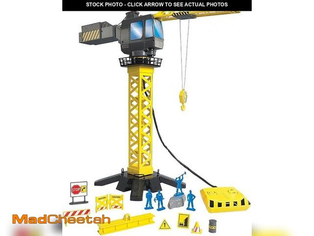 Lot 74-12140093 - DISCOVERY KIDS 20 PC SET 360 DEGREE ACTION CONSTRUCTION CRANE SET - UNUSED