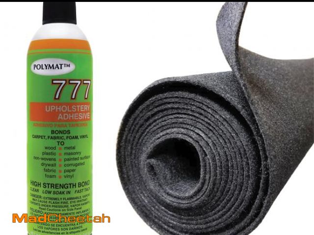 Lot 74-12147172 - Polymat 3ft x 4ft Charcoal Carpet roll Automotive Carpet - UNUSED