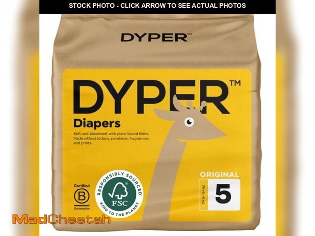 Lot 74-12113897 - DYPER - Baby Diapers Hypoallergenic Cloth Alternative Day &amp; Overnight Protection - Made with Pla...