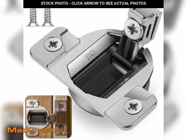 Lot 74-12449986 - 8 PCS Replacement for 30.310-11.02 Blum Cabinet Hinges, 110 Degree Screw On Self Closing, 33.3600 Co...