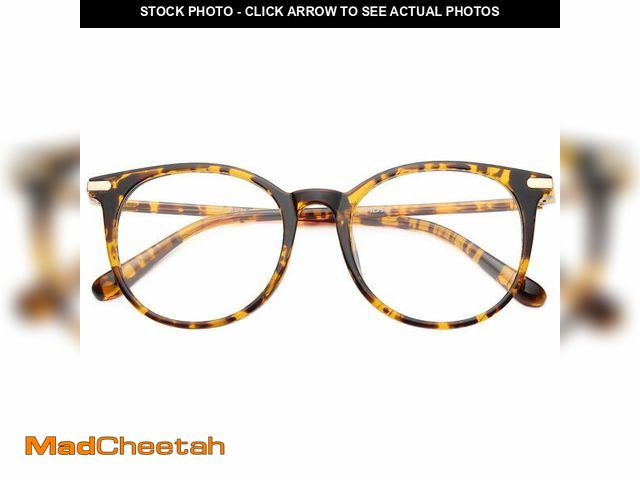 Lot 74-13625116 - Gaoye Blue Light Blocking Glasses, Retro Round Eyewear Frame Anti Eyestrain Computer Glasses for Wom...