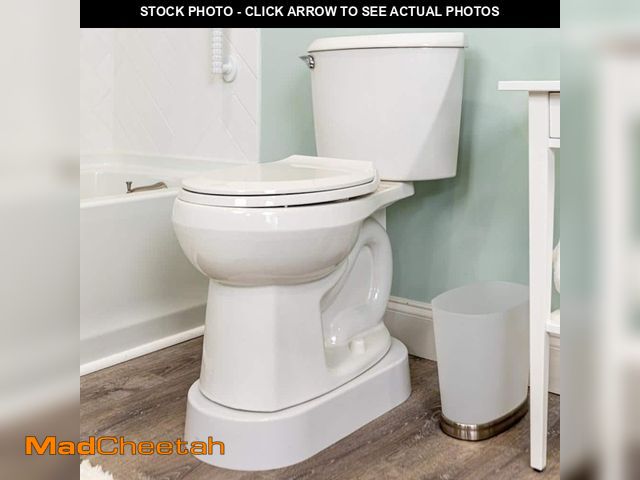 Lot 74-14375175 - TOILEVATOR 11-1/2 in. W x 23 in. L x 3-1/2 in. H Toilet Riser in White, 500 lbs. Capacity - UNUSED