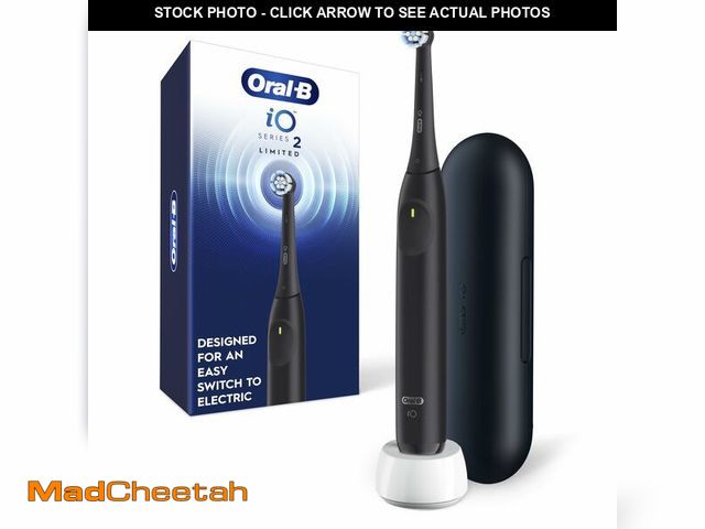 Lot 74-13994505 - Oral-B Rechargeable Electric Toothbrush, iO Limited Simple Clean, 3 Cleaning Modes, Automatic Pressu...