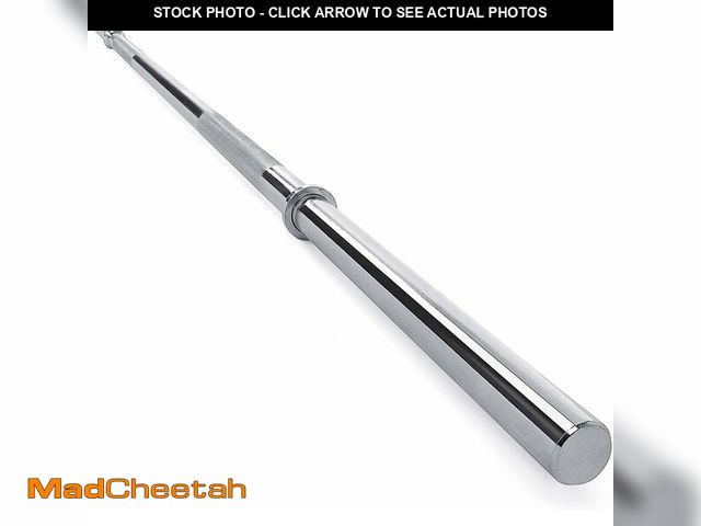 Lot 74-14612964 - HulkFit 5ft Basic Standard Barbell, 1 Inch Barbell Bar for squats, deadlifts, Strength Training, wei...