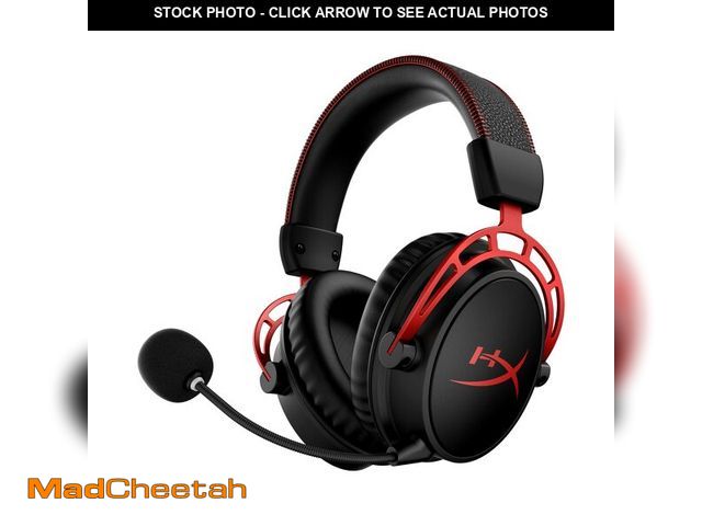 Lot 74-14329173 - HyperX Cloud Alpha Wireless - Gaming Headset for PC, 300-hour battery life, DTS Headphone:X Spatial ...