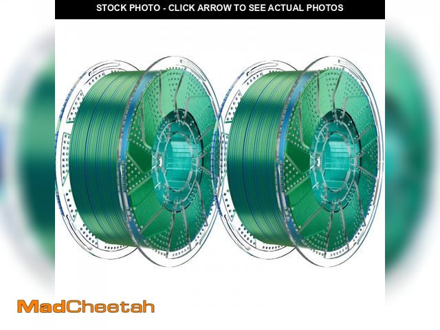 Lot 74-12434364 - Chitu Systems Conjure Silk PLA 3D Printer Filament, 2KG Spool (4.4lbs), 1.75mm Dual Color Filament, ...