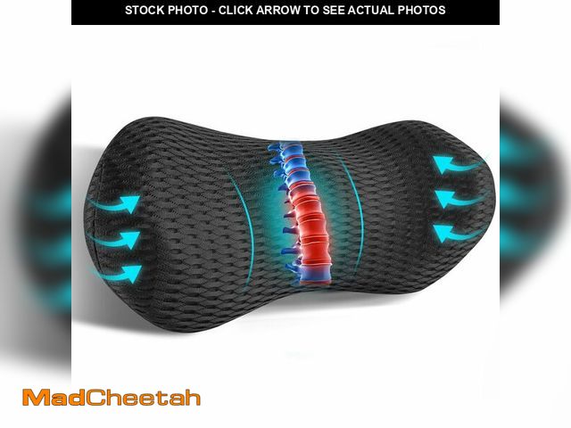 Lot 74-12975848 - Niceeday Lumbar Support Pillow for Office Chair Car Back Support Pillow, Memory Foam Gaming Chair De...