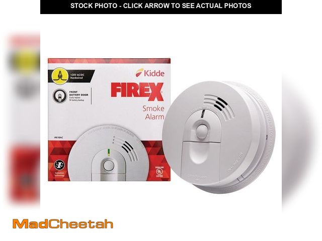 Lot 74-14223076 - Kidde Firex Hardwired Smoke Detector with Ionization Sensor - UNUSED