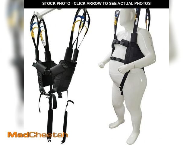 Lot 74-12440721 - Patient Disabled Invalid Lift Walking Standing Aid Sling Medical Transfer Gait Belt Strap Assist Leg...