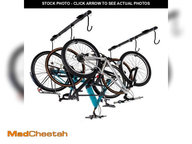 Lot 74-14255883 - StoreYourBoard G-Bike Ceiling Adjustable Ceiling Storage System Holds up to 8 Bikes - UNUSED