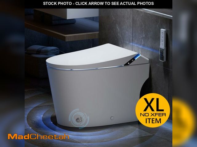 Lot 74-13577464 - ihati Smart Toilet with Bidet Built in,1000Gram MaP Flush Score,Foam Dispenser,ADA Height,Auto Open ...