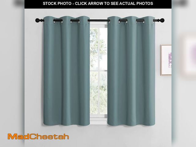 Lot 74-12704151 - NICETOWN Modern Blackout Curtains Noise Reducing, Thermal Insulated and Privacy Room Darkening Drape...