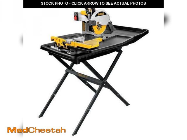 Lot 74-12409439 - 10 in. Wet Tile Saw with Stand - UNUSED
