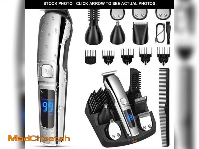 Lot 74-11859239 - Ufree Beard Trimmer for Men, Waterproof Electric Razor for Nose, Body, Face &amp; Mustache, Cordless...