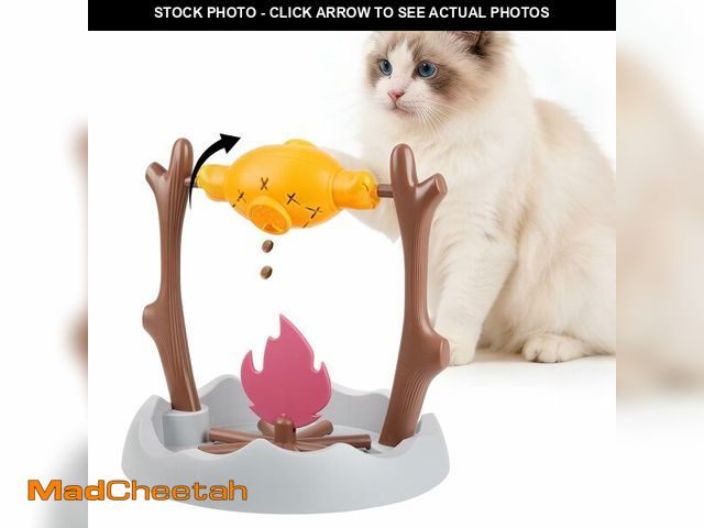 Lot 74-14065168 - SZEE Cat Treat Puzzle Dispenser Toy, Cat Puzzle Feeder Toy for Slower Eating Training, Keeps Pets Bu...