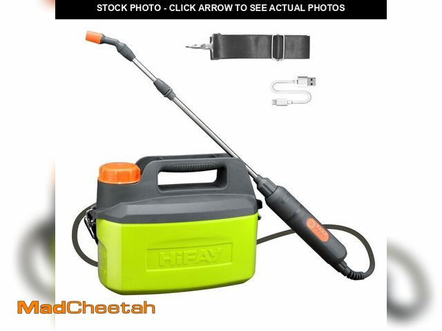 Lot 74-13950532 - HIFAY ES4-PRO Electric Sprayer 1 Gallon Built-in 4000mAh,Rechargeable Battery Powered Sprayer with T...