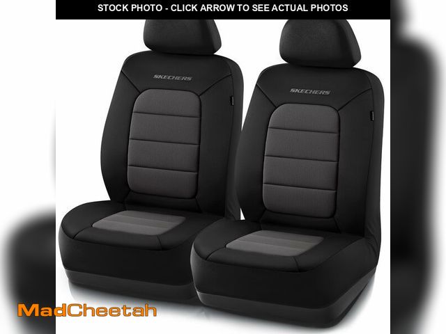 Lot 74-14213522 - Skechers Memory Foam Seat Covers,Thick Cool Touch Fabric Seat Covers,Front Seat Covers Airbag Compat...