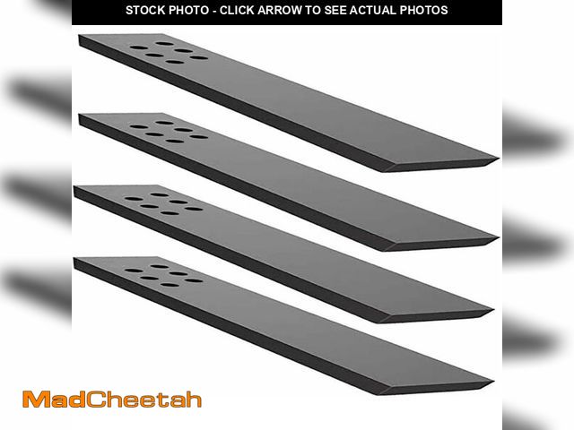 Lot 74-13697911 - Countertop Support Bracket Heavy Duty 4 Pack Black 20" LX3.5 W Hidden Countertop Bracket Floating Kn...