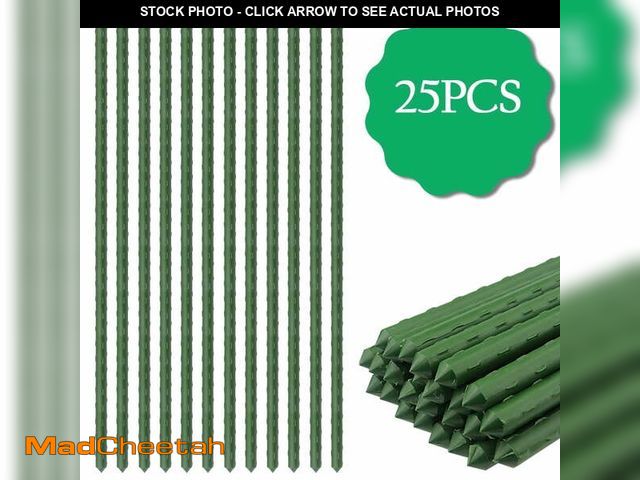Lot 74-14436264 - Bibana 25PCS 48 in Plant Stakes Garden Tomato Sticks Plant Stakes &amp; Supports for Potted Plants -...