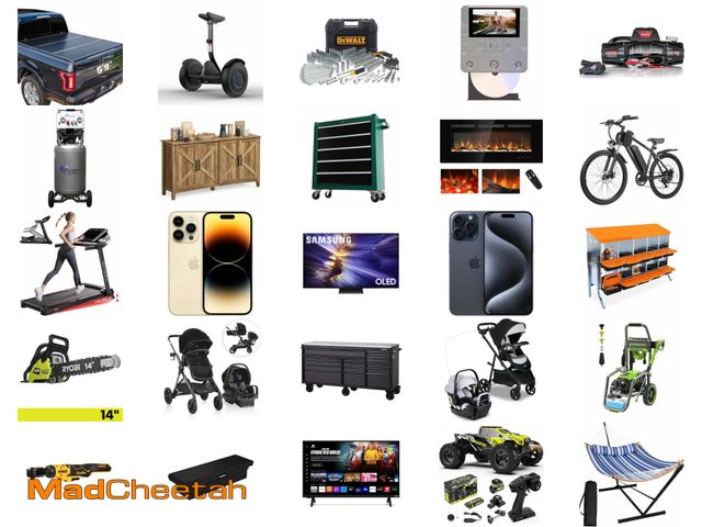 MadCheetah Sturgis - Overstock, Returns - Baby, Home, Tools & Home Improvement, Furniture, Health & Beauty, Electronics, Kitchen, Computers, Toys, Sports and More! - October 9, 2025