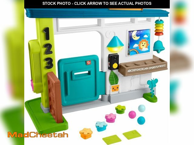 Lot 74-12828877 - Fisher-Price Baby Learning Toy Laugh &amp; Learn Ultimate Playhouse with Smart Stages &amp; 9 Preten...