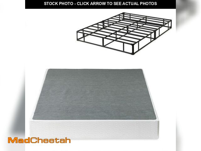 Lot 74-13815382 - Zinus 9 Inch King Metal Smart Box Spring with Quick Assembly, Mattress Foundation, Strong Metal Fram...