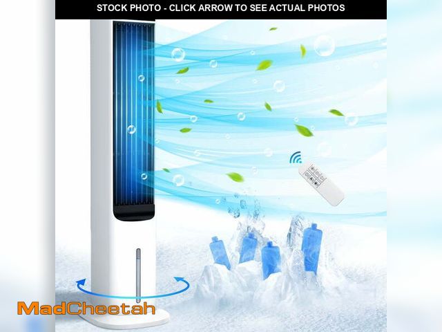 Lot 74-14354905 - LifePlus Evaporative Air Cooler Tower Fan Portable Air Conditioners Indoor 3-in-1 Humidifier 41.5" -...