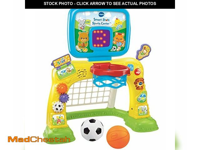 Lot 74-12633450 - VTech Smart Shots Sports Center (Frustration Free Packaging), Yellow - UNUSED