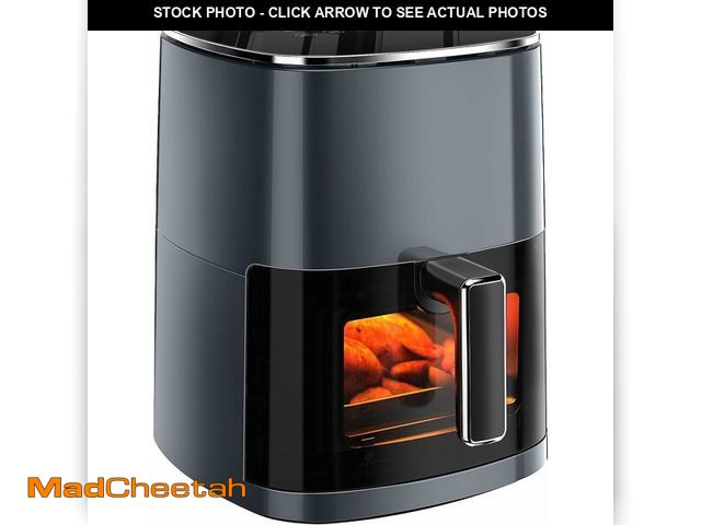 Lot 74-12760210 - iPower Air Fryer - 6.34 QT Digital Airfryer with 12 Presets Functions and Visible Window, Nonstick a...