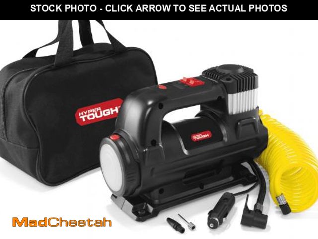 Lot 74-12421801 - Hyper Tough DC 12V Heavy Duty Direct Drive Digital Tire Inflator with Detachable LED Light - UNUSED